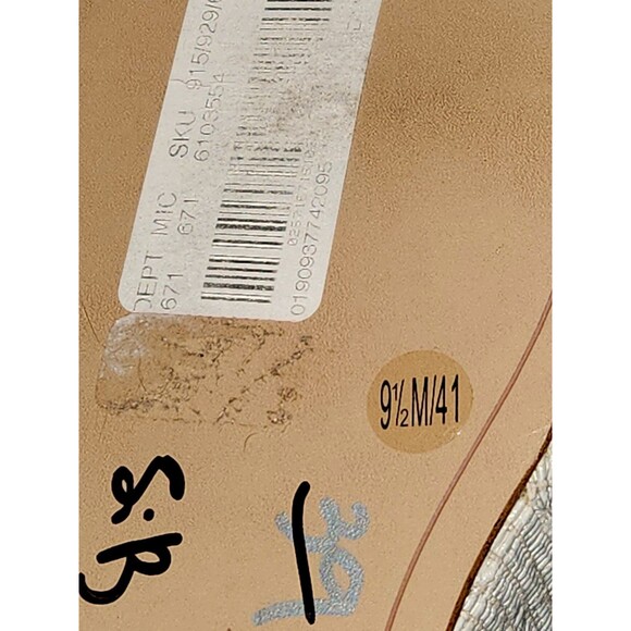 1. State Women's Leather Studded Wedge Sandals Espadrilles Black 9.5/41 - Picture 5 of 6